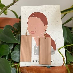 Hello Ashto Clay earrings